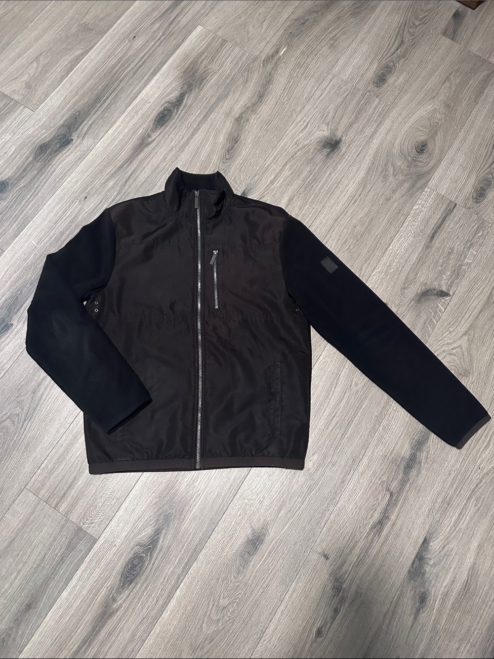 Calvin Klein Black Lightweight Zip Jacket